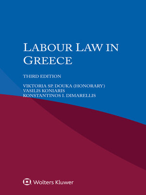 cover image of Labour Law in Greece